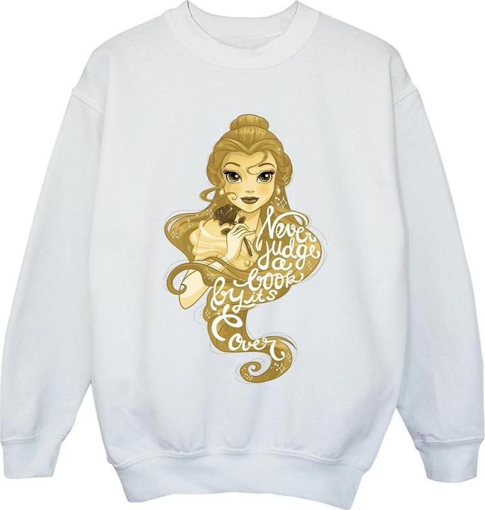 Disney Mädchen Die Schöne und das Biest urteilen nie Sweatshirt (152, 158)