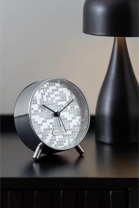 Image du produit Karlsson Réveil classique Disco Bling Bling 11 cm, Argent