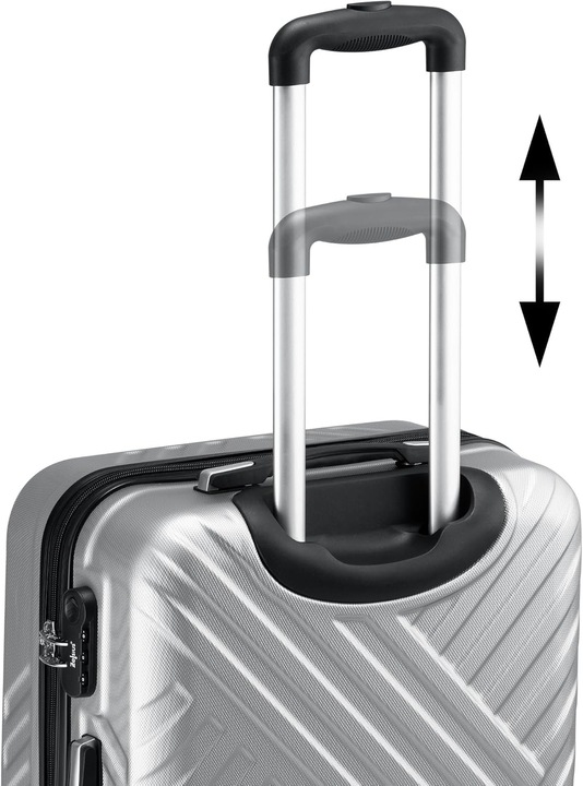 Actual product image Zelsius 3-teiliges Hartschalenkoffer-Set (Hand luggage (up to 50 litres))