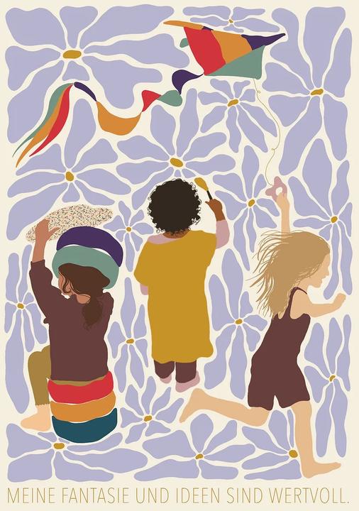 Produktbild Yael Jamina Illustration «Affirmationen für Kinder» (Kartenset mit 20 Karten)