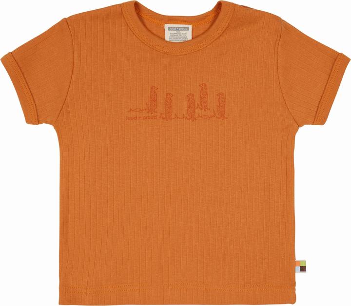 Produktbild loud + proud T-Shirt Derby Rib mit Druck (110, 116)