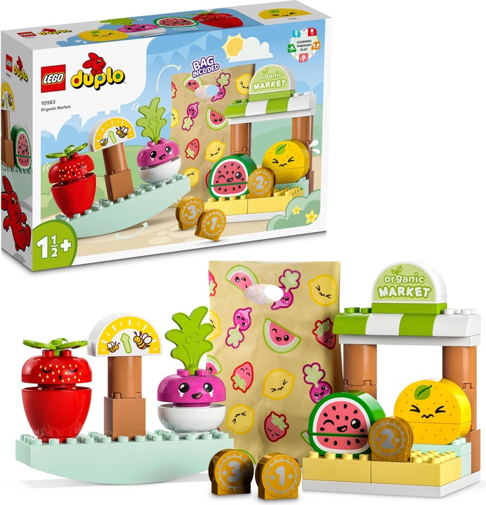 Image du produit LEGO Marché bio (10983)