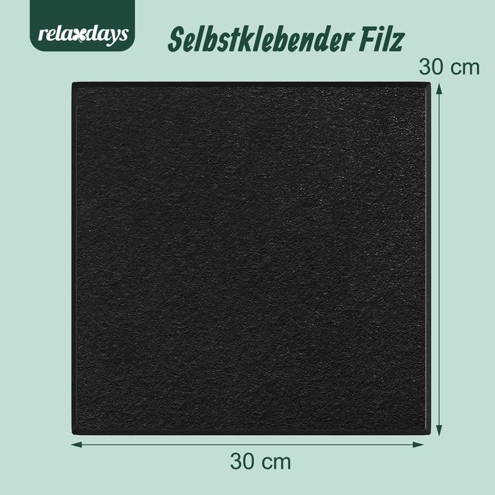 Produktbild Relaxdays 12x Filzpinnwand (Pinnwand, 30 x 30 cm)