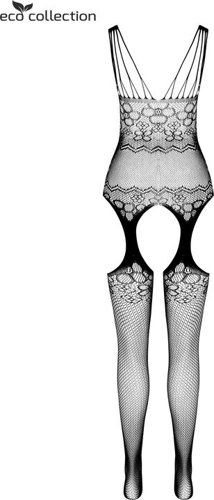 Produktbild ECO Collection Suspender Bodystocking black (S, L)