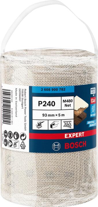 Actual product image Bosch Professional Zubehör Expert M480 abrasive net roll, 93 mm, 5 m, G 240 (240)