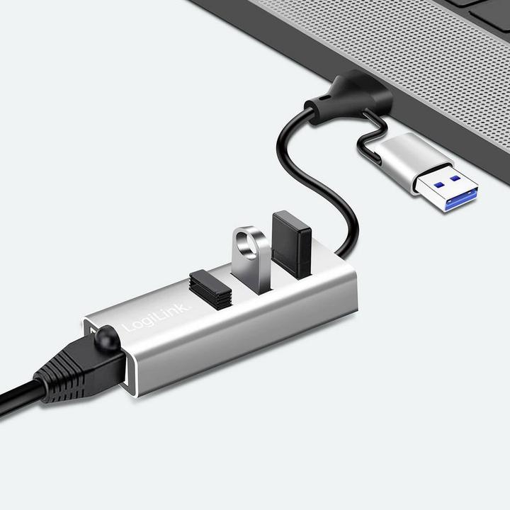 Produktbild LogiLink UA0440 (USB-C, 4 Ports)