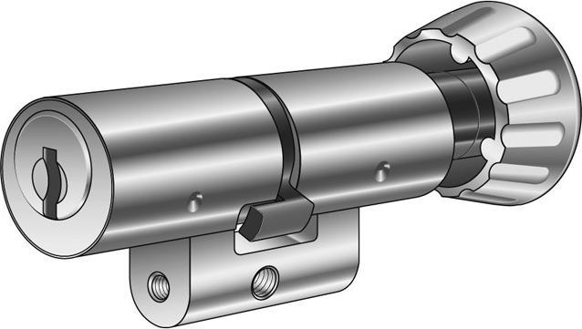 Actual product image Kaba Drehknopfzylinder (Profile cylinder)