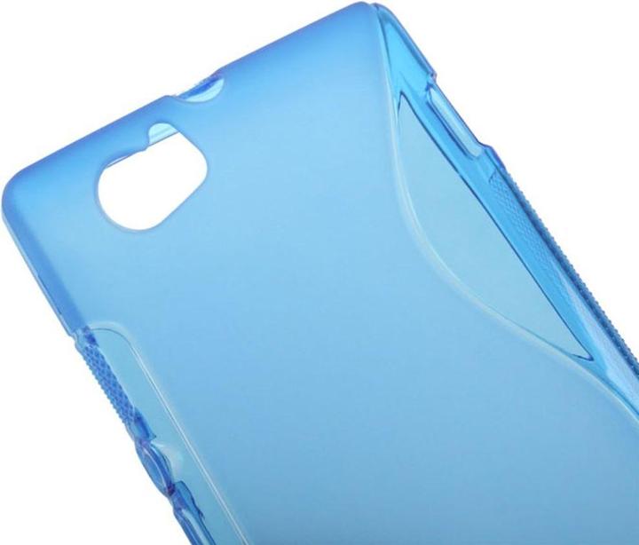 Actual product image König Design Mobile phone cover TPU protective cover for Sony Xperia M C1904 C1905 blue