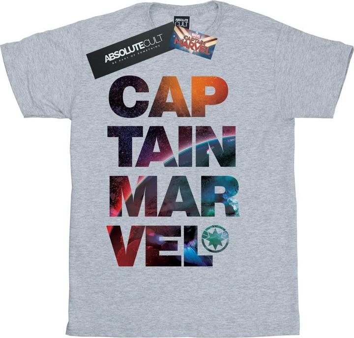 Actual product image Mens Captain Space Text T-Shirt (XL)
