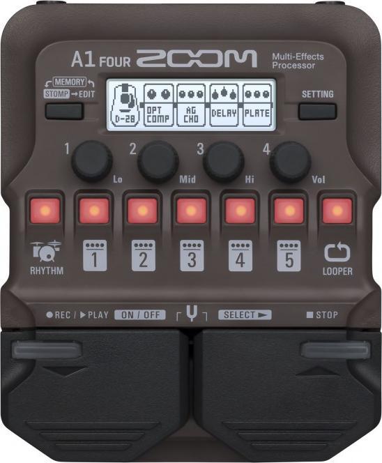 Immagine prodotto Zoom A1 FOUR/IFS Multieffetto per Chitarra