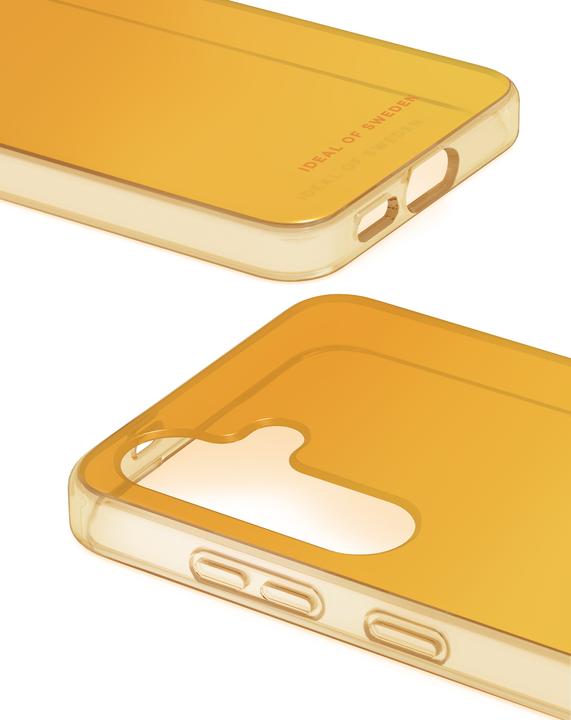 Productafbeelding iDeal Of Sweden Heldere Koffer Mid - Oranje Spritz (Samsung Galaxy S24)