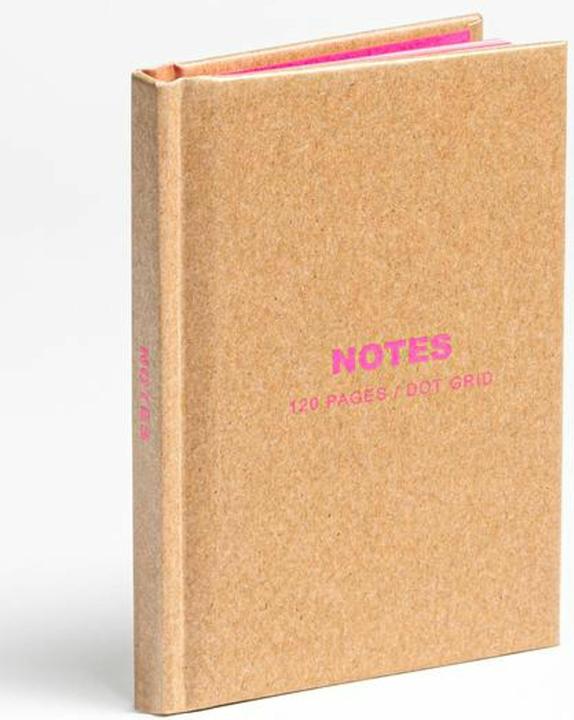Image du produit Kraft and Pink Mini Notebook (Pointillés, Couverture rigide)