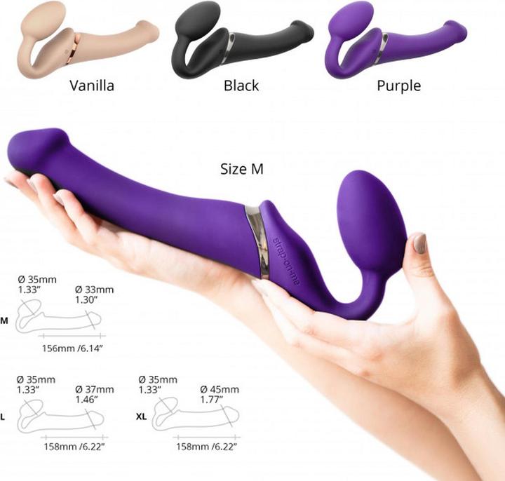 Produktbild Strap-on-me Vibrating Bendable Strap-on