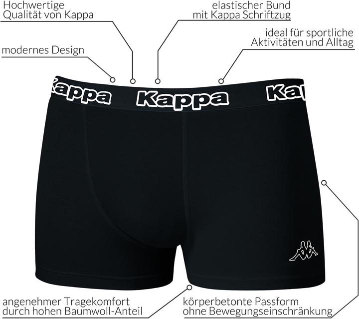 Immagine prodotto Deuba Confezione da 6 boxer (S, confezione da 6)