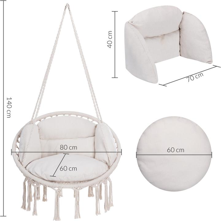 Produktbild Detex Hängesessel (150 kg)