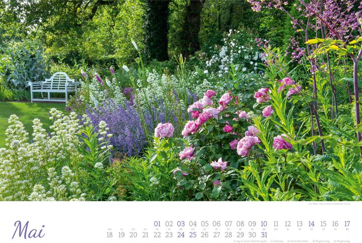 Image du produit Zauberhafte Landgärten Kalender 2026 (45 x 33 cm, Allemand)