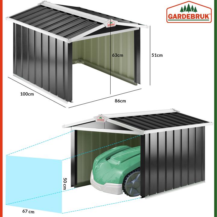 Immagine prodotto Gardebruk Garage per robot tosaerba (Robot falciante, Robot tagliaerba garage)