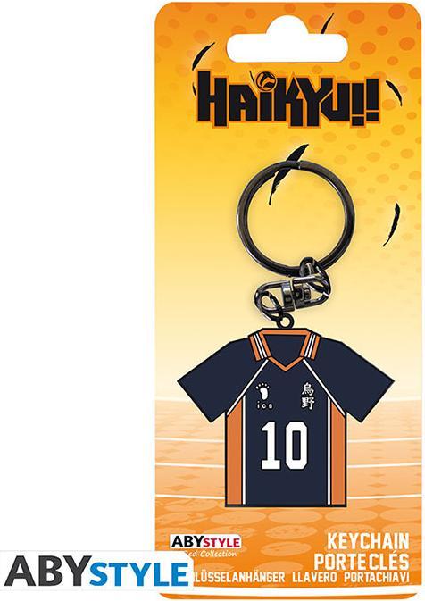 Actual product image ABYstyle Portachiavi Haikyu Maglia di Hinata