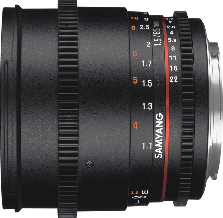 Produktbild Samyang 85mm T1.5 VDSLR II Canon M (Canon EF-M, Vollformat)