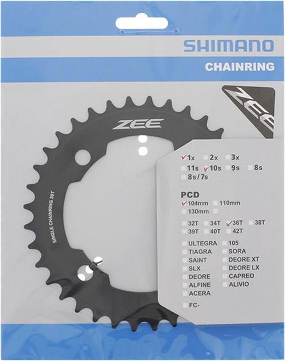 Produktbild Shimano ZEE FC-M640 Kettenblatt (34)