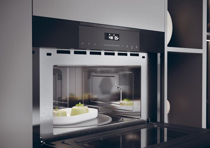 Image du produit Haier Microwave HWO38MG4HXBD Microwave Oven with Grill, Built-in, Touch control, 1100 W, Black | (34 l)