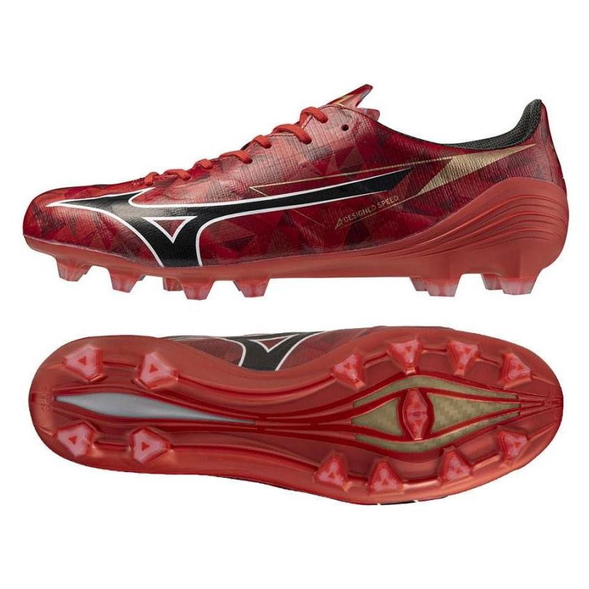 Mizuno, Unisex, Fussballschuhe, A Ii Elite Fg (42.5), Rot