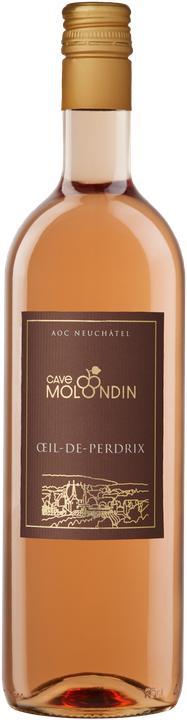 Cave Molondin Oeil-de-Perdrix Neuchâtel AOC (6 x 25 cl, 2022)