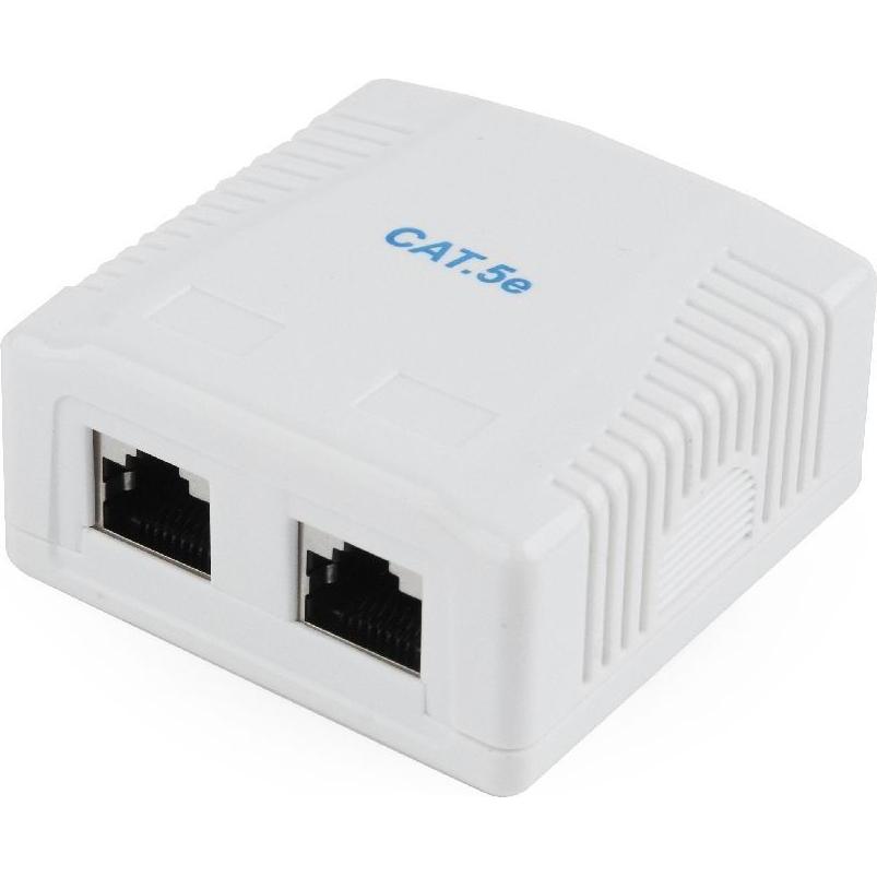 Thumbnail - Gembird NCAC-2F5E-01 CAT5E FTP mount box, Netzwerk Zubehör