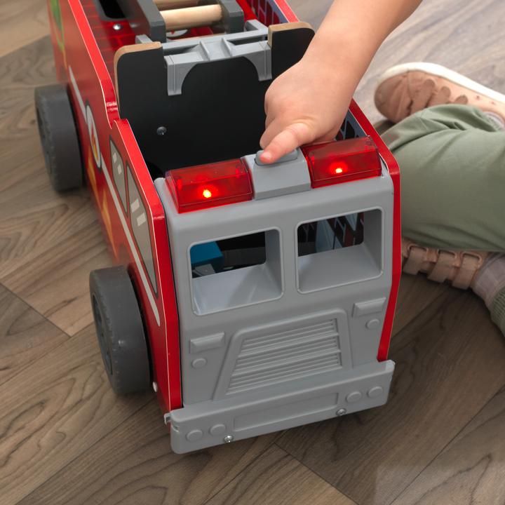Produktbild KidKraft 2-in-1-Spielset Transformierendes Feuerwehrauto