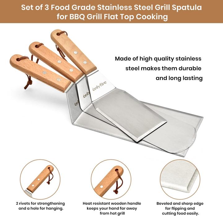 Actual product image Only Fire Grill spatula