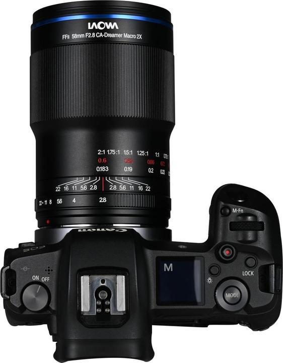 Actual product image Venus Optic Fixed focal length Laowa 58mm f/2.8X Ultra Macro APO - Canon RF (Canon RF, full size)