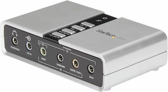 StarTech 7.1 Channel USB Sound Card (USB 2.0)