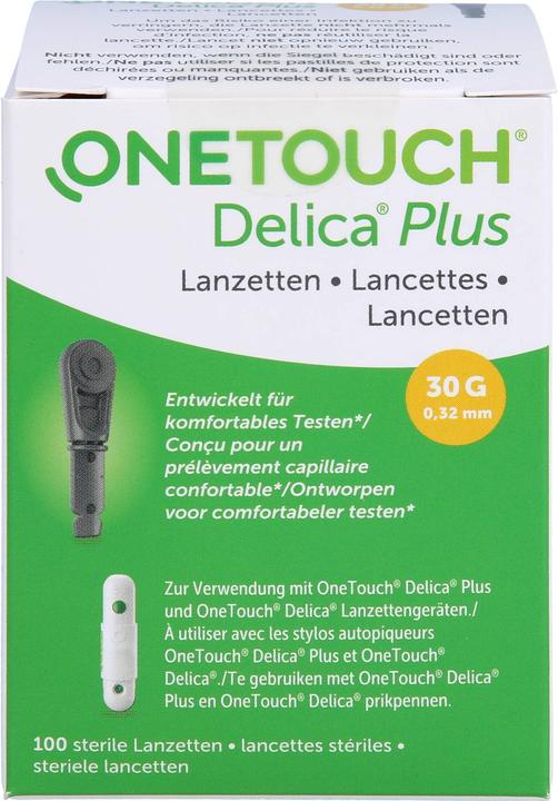 Actual product image OneTouch One Touch Delica Plus Lancets, 100 pcs LAN (Lancets)