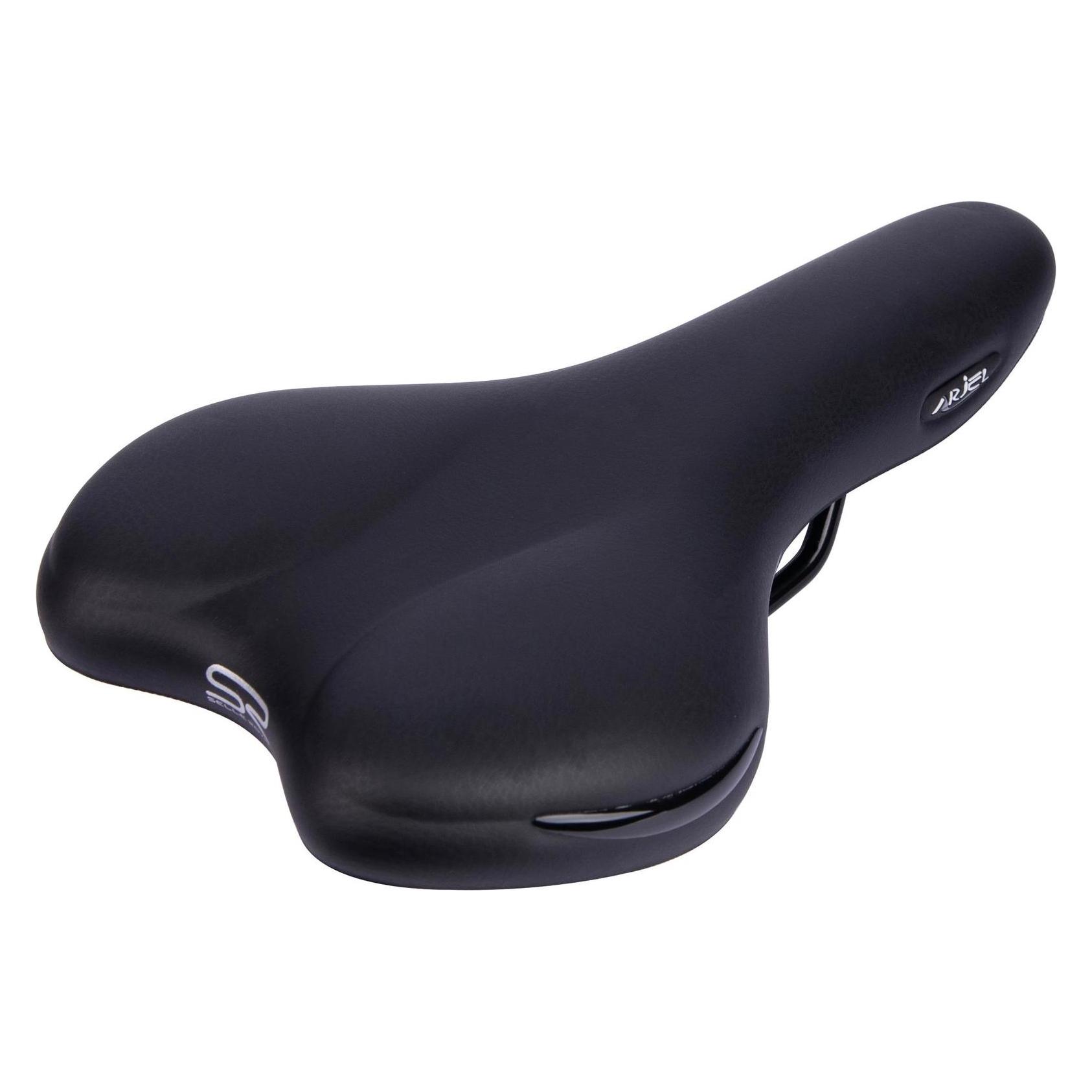 Selle Vtt - TRAHOO - Selles vélos de ville - Homme - PU en cuir - Gel - Antichoc - Sport