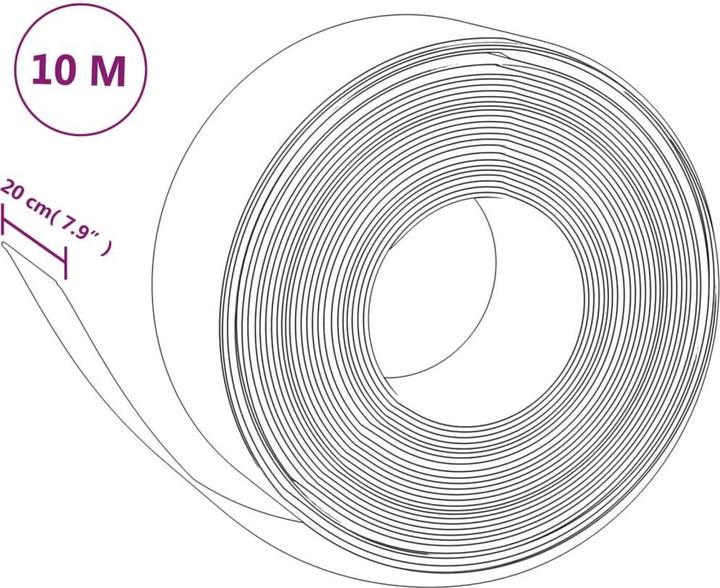Produktbild vidaXL Rasenkante (1000 cm)