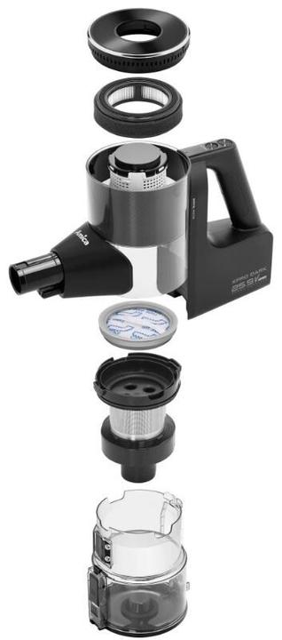 Actual product image Amica Akkustaubsauger VM X Pro Dark