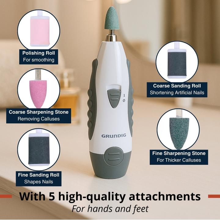 Actual product image Grundig Manicure and pedicure set