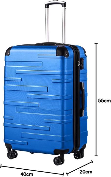 Image du produit Coolife Hartschalen-Reisekoffer