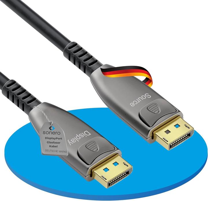 Produktbild Purelink sonero DisplayPort 8K Glasfaser Extender Kabel - 20m (20 m)