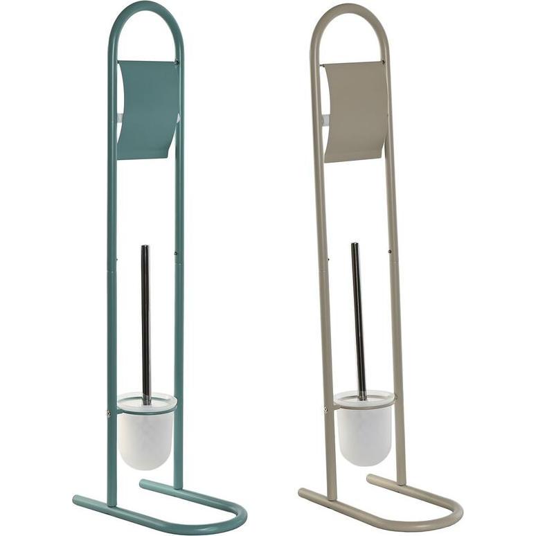 Esprit, Portarotoli, Toilettenpapierrollenhalterung Home Weiss türkis Metall 30 x 16 x 78,5 cm (2 Stück)