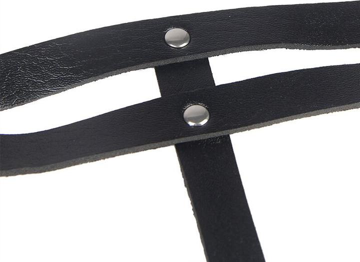 Produktbild Subblime Lederringkettengürtel Schwarz Einheitsgrösse