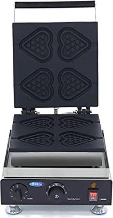 Maxima Waffle Maker 4 Pieces Lollipop Hearts Waffle