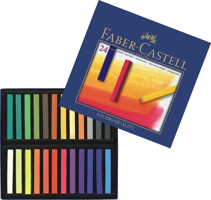 Immagine prodotto Faber-Castell Gesso pastello morbido (Multicolore, 24 x)