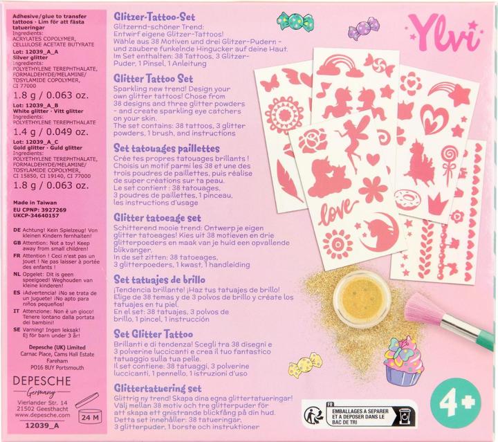 Image du produit Magni Kit de tatouage paillettes Ylvi
