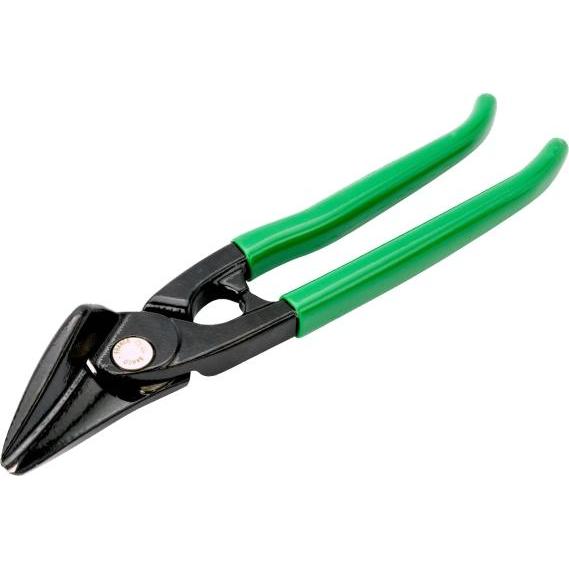 Bahco Abgesetzte Blechschere für gerade Schnitte, rechtsseitige Lochschnitte und Durchlaufschnitte, für m (280 mm) (BAH-583D)