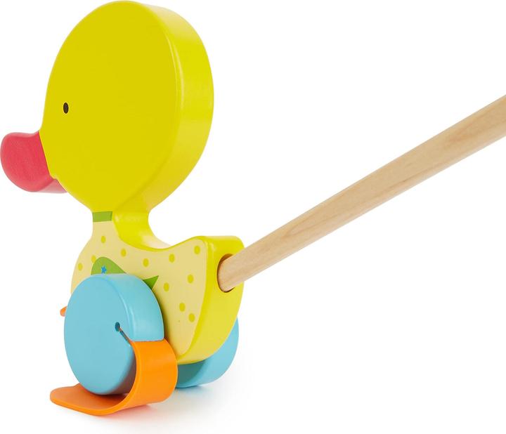 Immagine prodotto Bieco Anatra giocattolo scorrevole, giallo