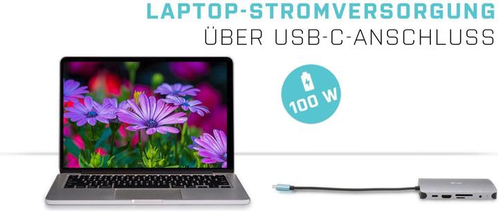 Produktbild i-tec C31NANOVGA77W (USB-C, 11 Ports)