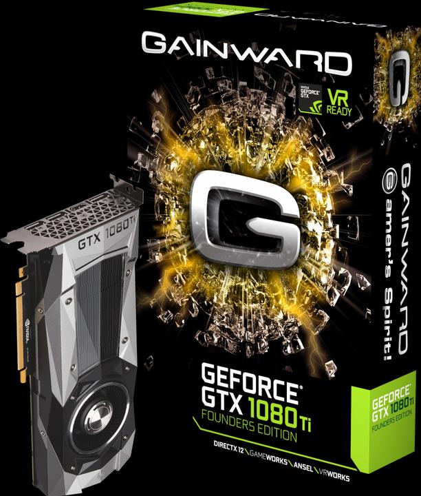 Produktbild Gainward GeForce GTX 1080 Ti Founders Edition (11 GB)