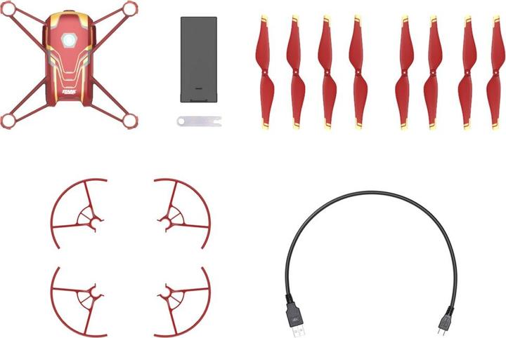 Actual product image Ryze Tech Tello (Iron Man Edition) (13 min, 80 g, 5 Mpx)