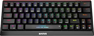 Actual product image Marvo HECATE 61WR Tastatur Tri-mode US, schwarz mechanische (US, Wireless)
